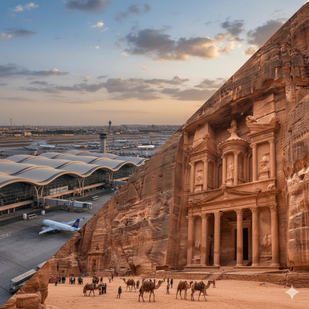 Transfer to Petra from Amman/Airport